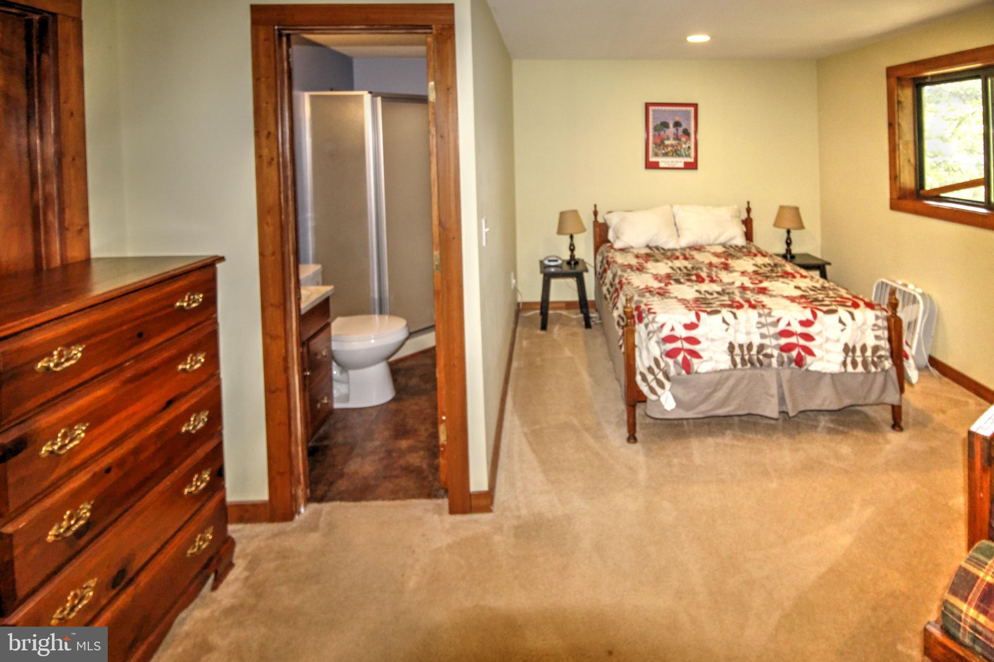 198 Hood's Point Road Basye, VA 22810 - Photo 18 of 23 a bedroom with a bed and a window