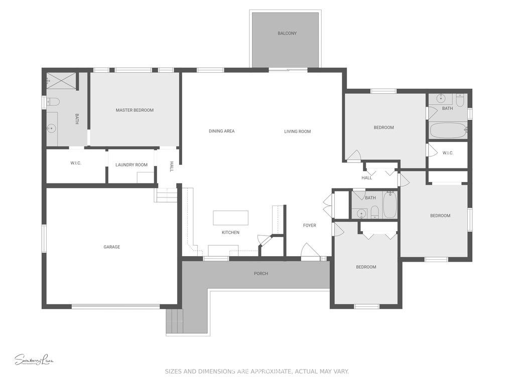 1471 North View Road Oak Harbor, WA 98277 - Photo 38 of 38 a en suite bathroom with a bathtub sink and mirror