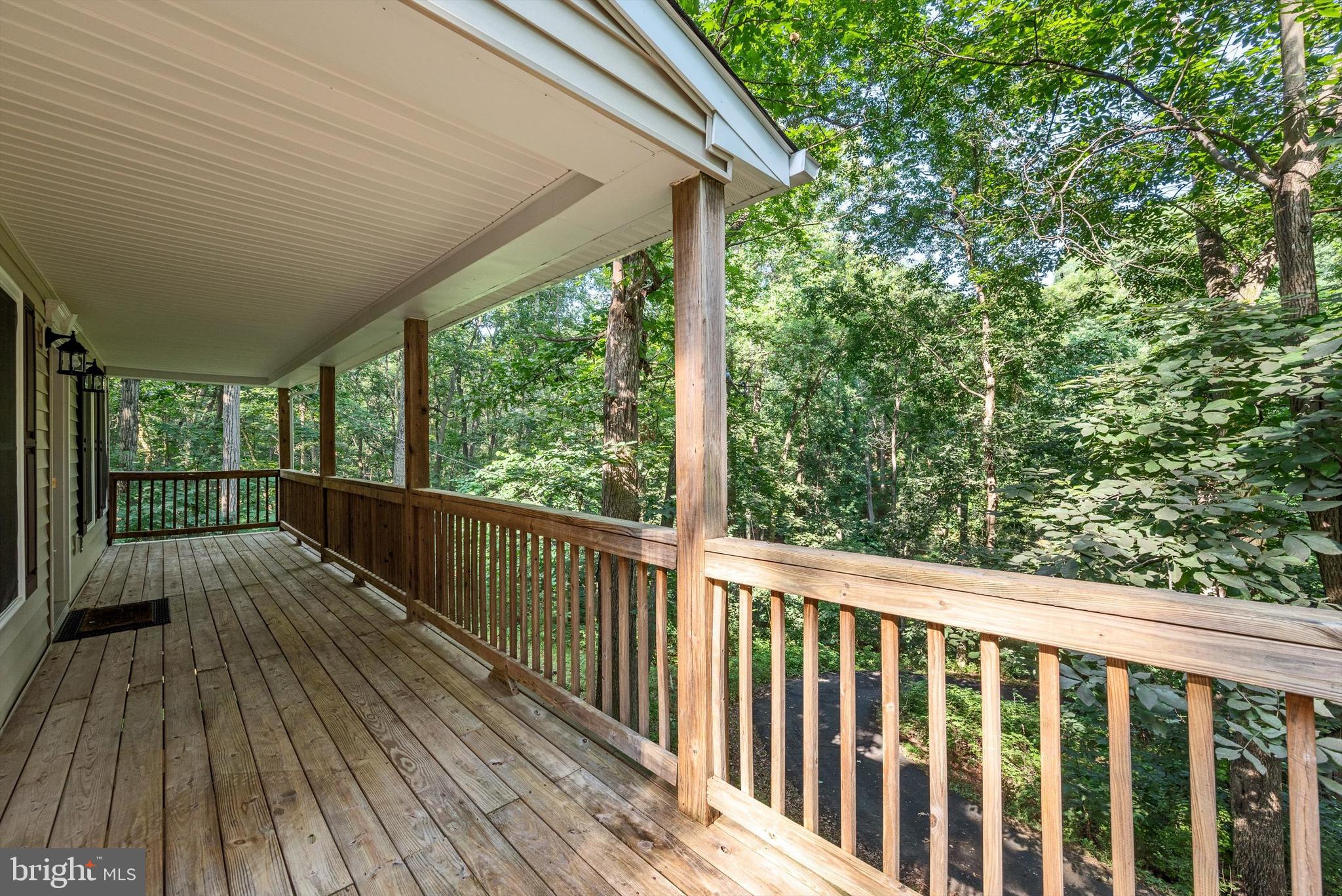 175 Easy Hollow Road Front Royal, VA 22630 - Photo 37 of 42 a view of balcony with wooden floor