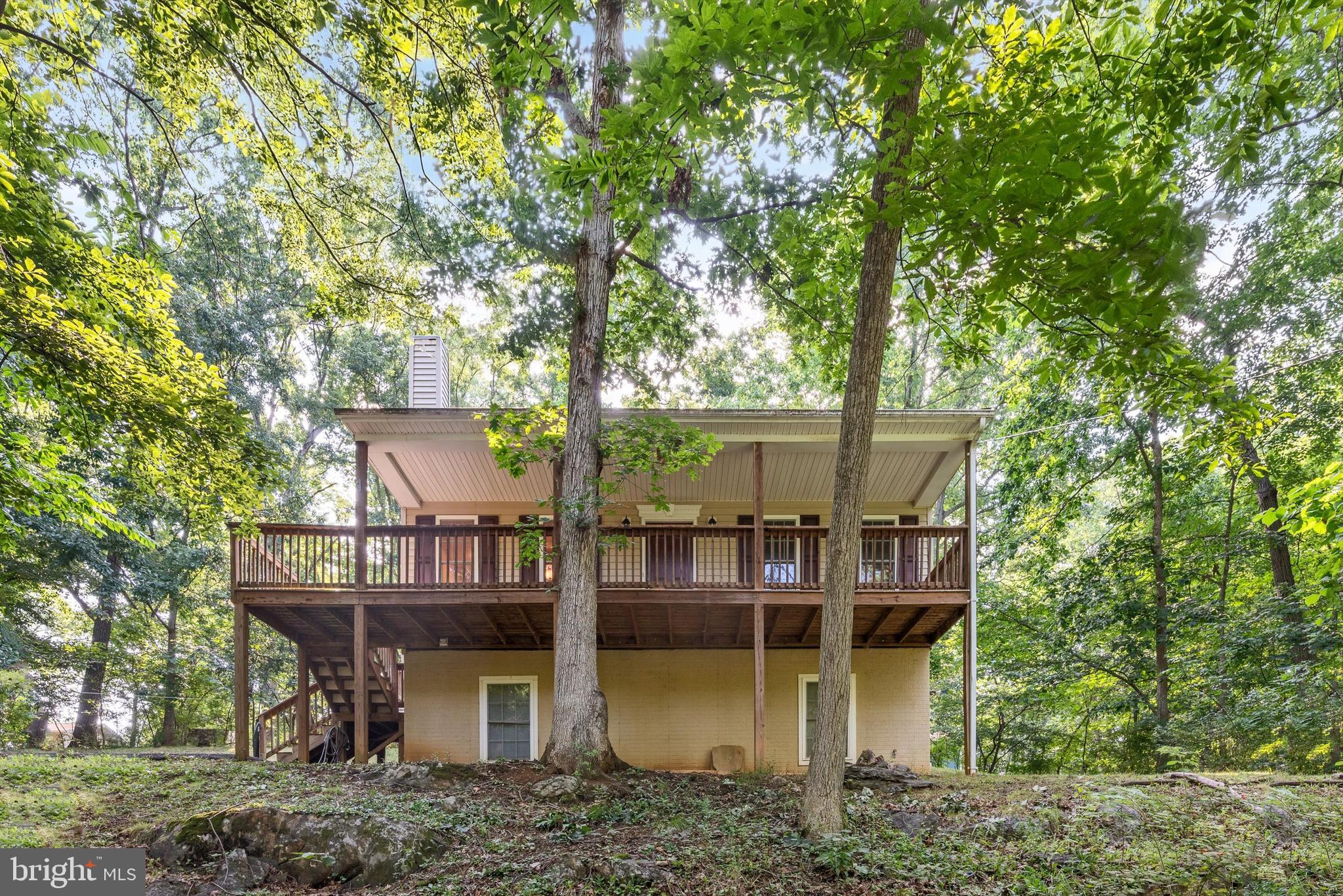 175 Easy Hollow Road Front Royal, VA 22630 - Photo 39 of 42 a view of a house with a balcony