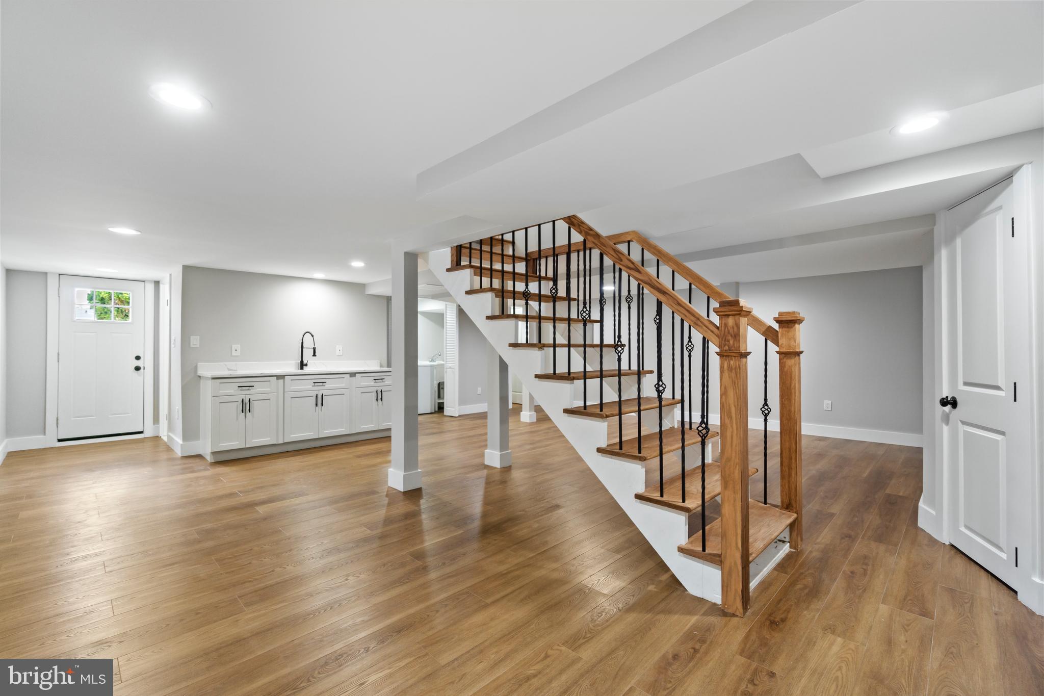 4534 Old Court Road Baltimore, MD 21208 - Photo 18 of 26 a view of an entryway with wooden floor
