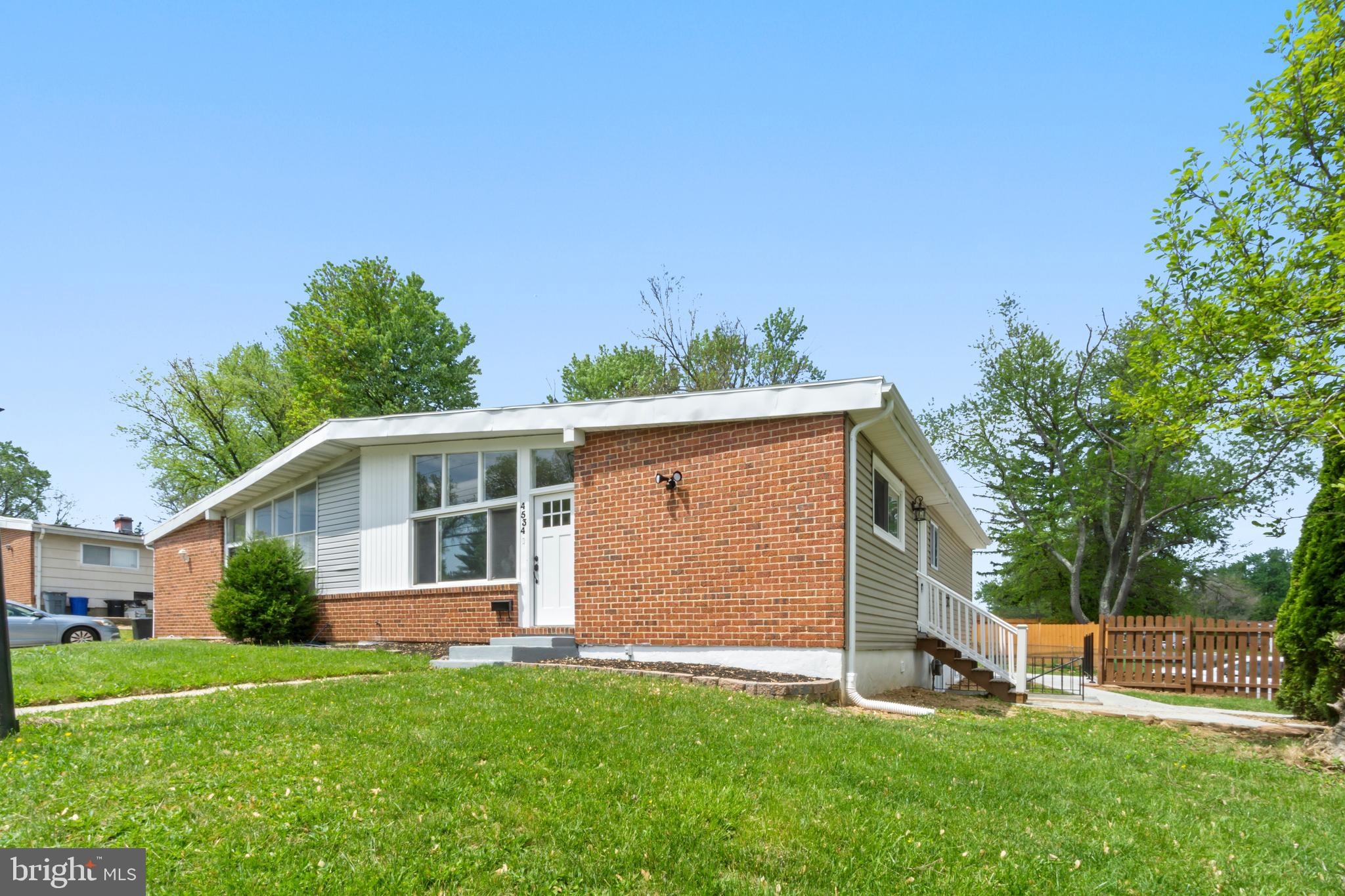 4534 Old Court Road Baltimore, MD 21208 - Photo 3 of 26 a front view of house with a garden