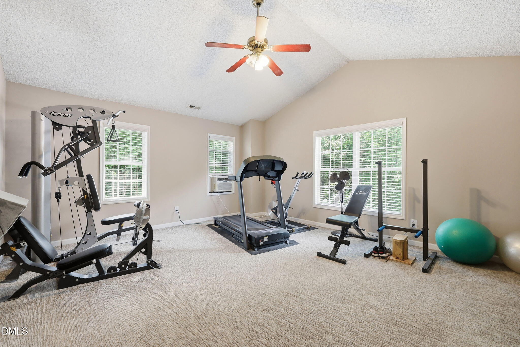 9105 Willow Valley Court Raleigh, NC 27617 - Photo 21 of 51 a view of a livingroom with gym equipment