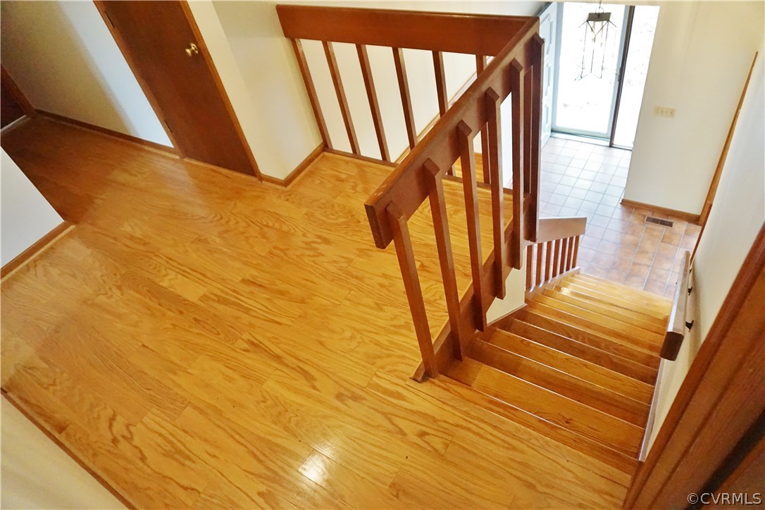 613 Rebel Ridge Road Colonial Heights, VA 23834 - Photo 25 of 40 2nd floor balcony beautiful hardwood floor.