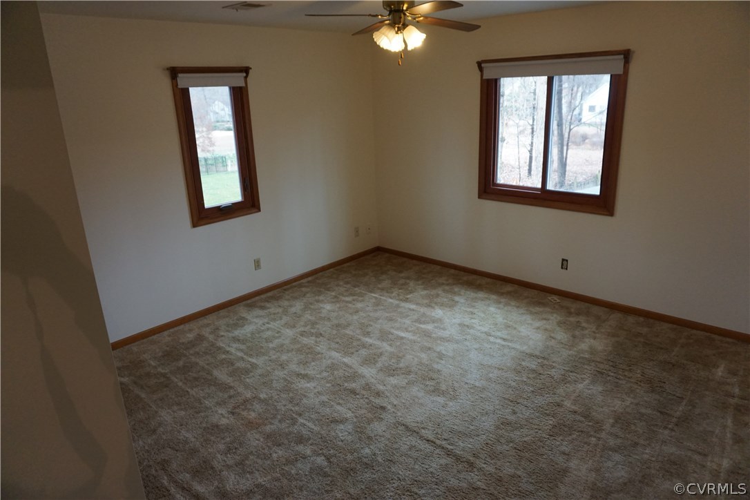 613 Rebel Ridge Road Colonial Heights, VA 23834 - Photo 27 of 40 2nd bedroom 2nd floor. Freshly painted and steamed