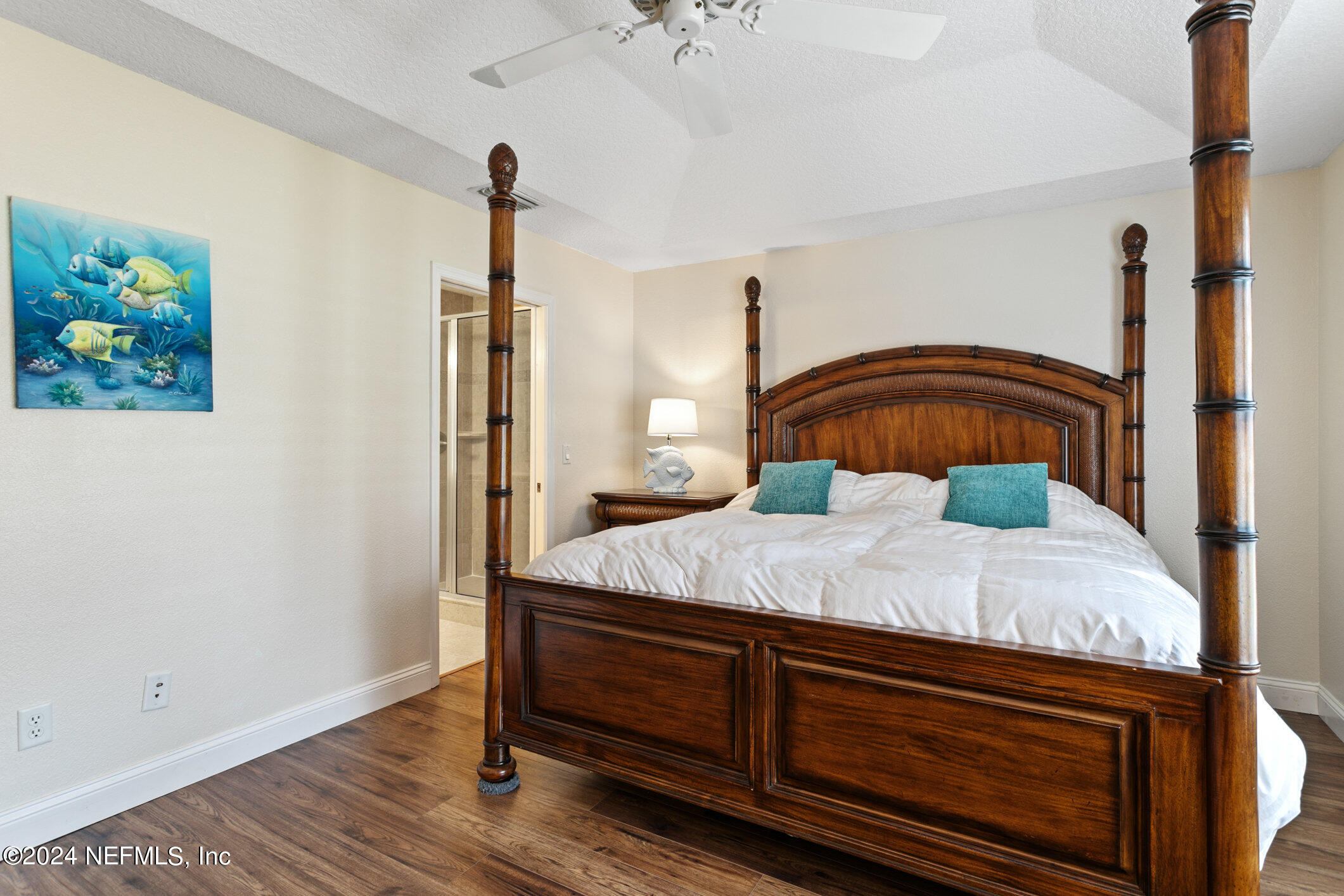 121 Cypress Road St. Augustine, FL 32086 - Photo 9 of 60 a bedroom with a bed and a dresser