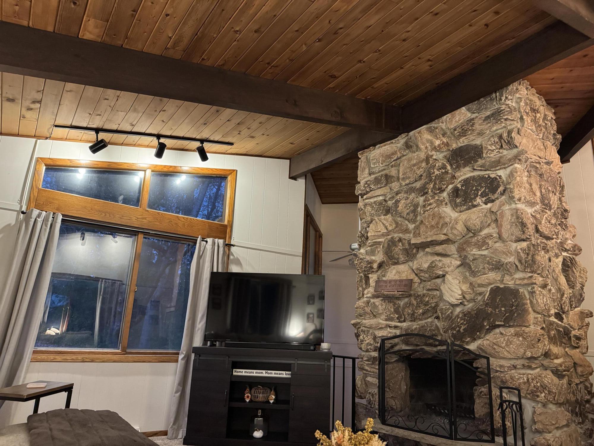 37835 Atkins Knoll Road Summit, WI 53066 - Photo 8 of 20 Large Natural Fireplace