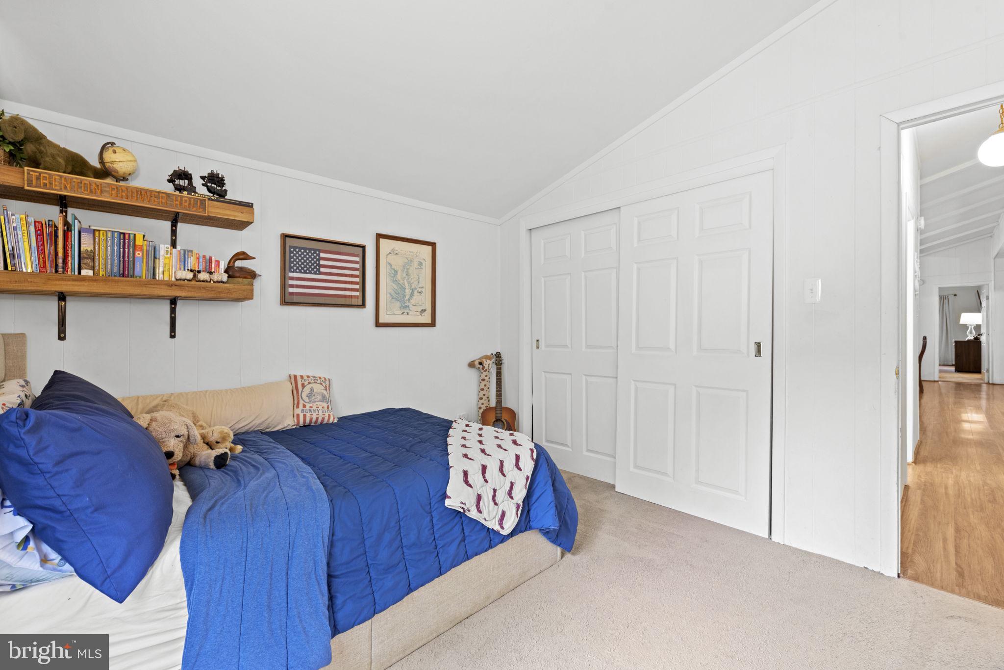 9448 Green Road Midland, VA 22728 - Photo 65 of 91 a bedroom with furniture and a book shelf