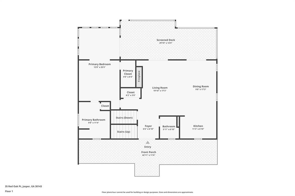 35 Red Oak Point Big Canoe, GA 30143 - Photo 44 of 62 a picture of floor plan