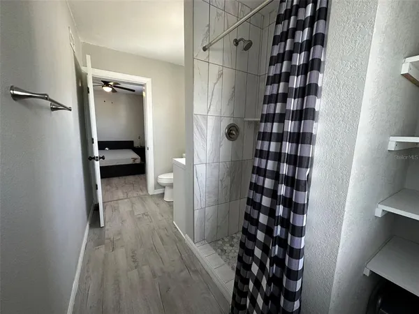 a view of a bathroom