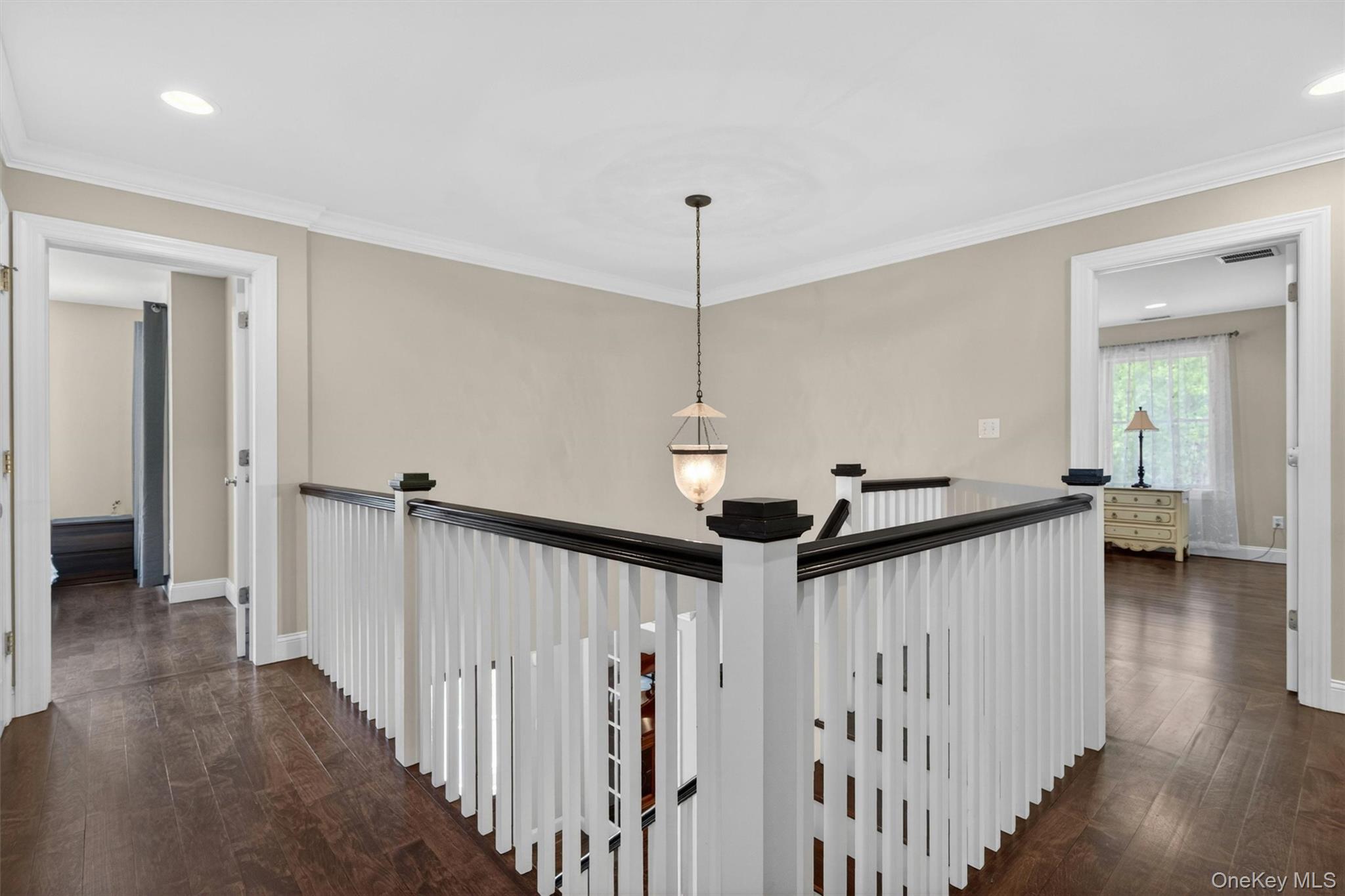 28 Bethlehem Road New Windsor, NY 12553 - Photo 29 of 50 a view of a hallway with wooden floor and stairs