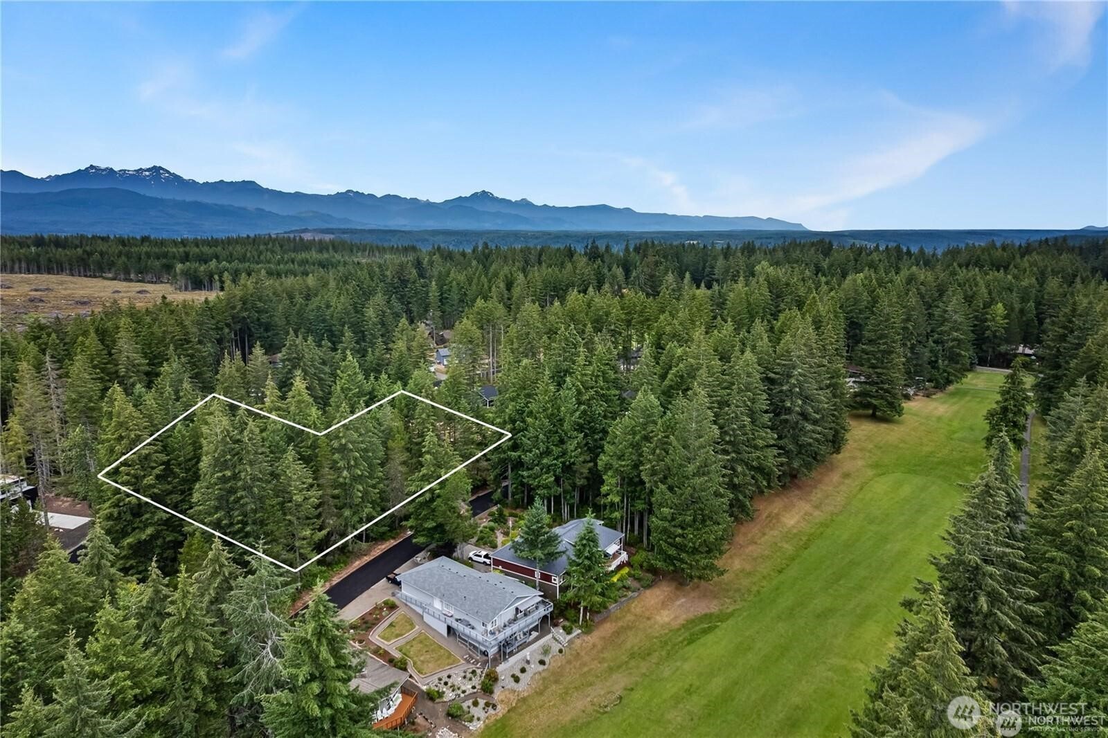 100 East Fir Tree Lane Union, WA 98592 - Photo 3 of 12 a view of a city with lush green forest