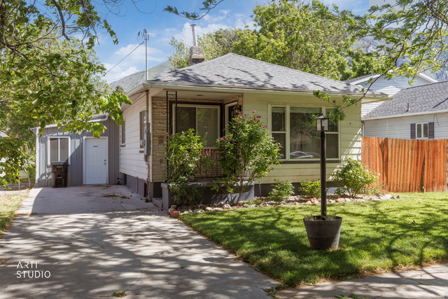 146 West 200 N Street Springville, UT 84663 - Photo 1 of 29 Single-story residence featuring light-colored siding and a covered front porch
