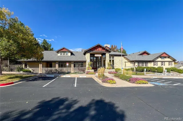 a view of a house with a outdoor space