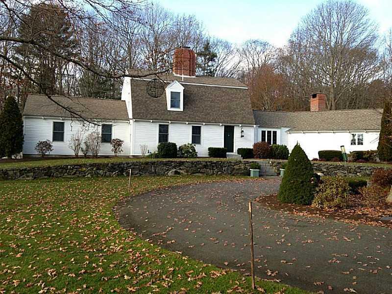 2 Fox Hill Road Cape Elizabeth, ME 04107 - Photo 2 of 34 Exterior Front. Paved Circular Driveway