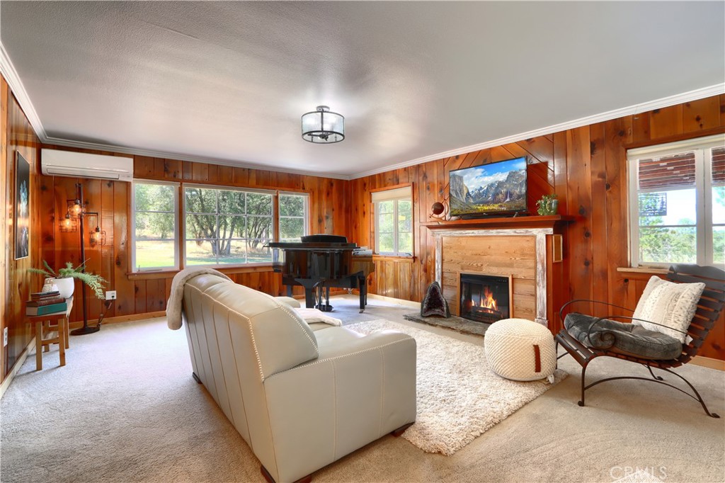 5641B Darrah Road Mariposa, CA 95338 - Photo 8 of 55 a living room with furniture and a fireplace