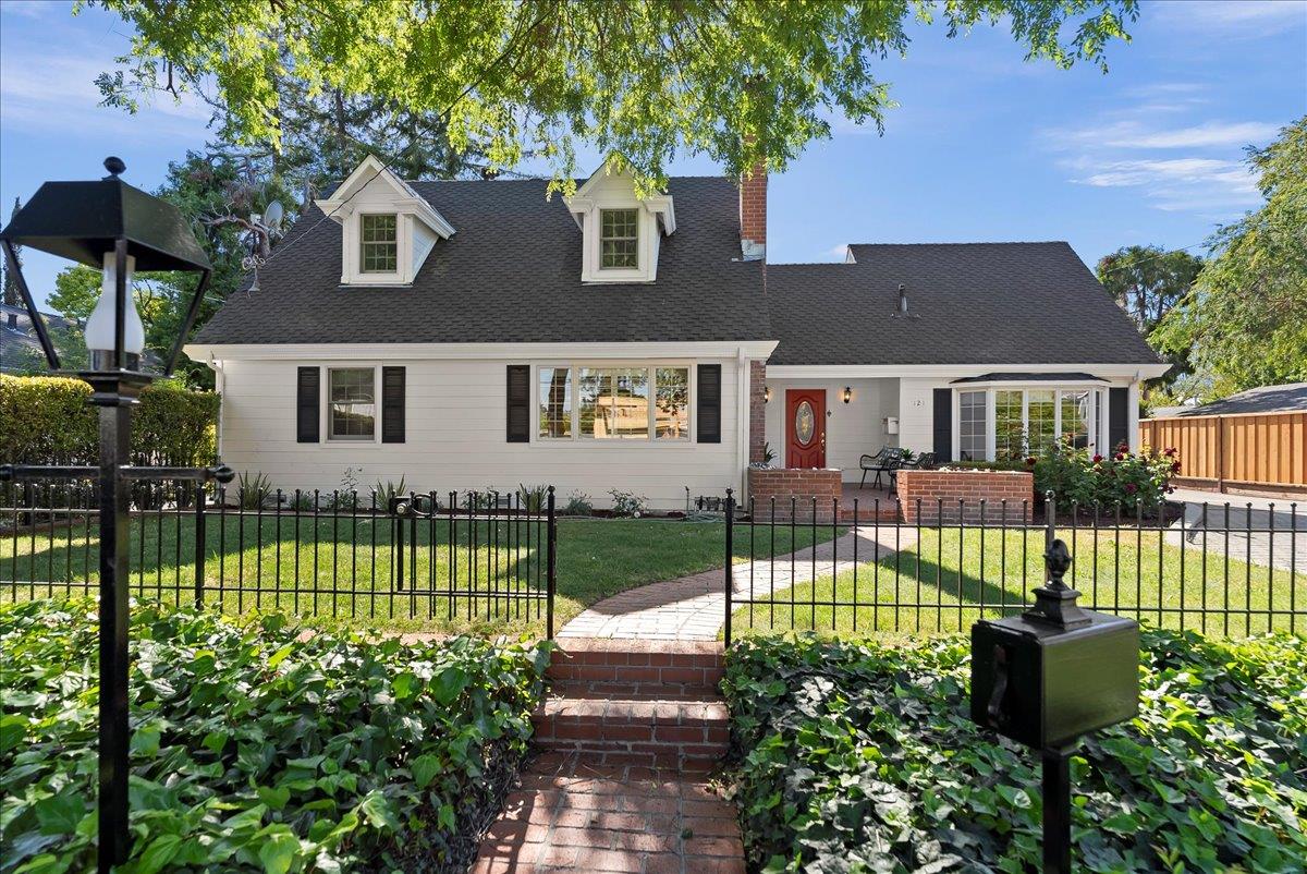 121 Jane Ann Way Campbell, CA 95008 - Photo 2 of 38 front view of a house with a garden