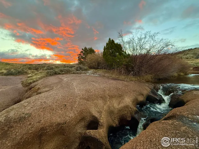 a backyard of a house
