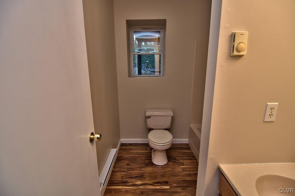 4369 Pine Ridge Drive East Bushkill, PA 18324 - Photo 28 of 35 The Lower Level Bath features new laminate floors,