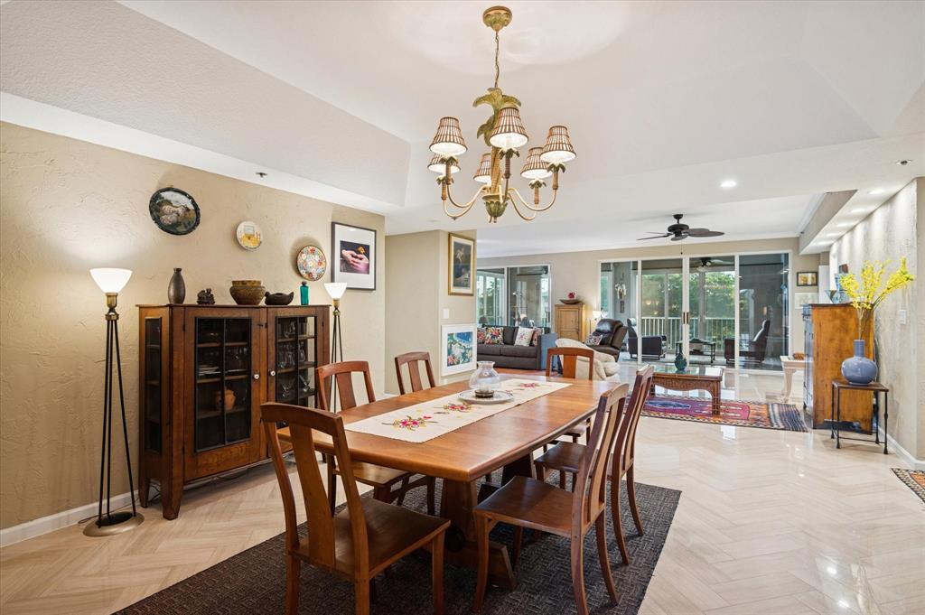 4112 West Palm Aire Drive, Unit 124A Pompano Beach, FL 33069 - Photo 5 of 19 a view of a dining room and livingroom view