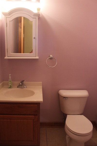 645 Merrion Road Roscoe, IL 61073 - Photo 22 of 24 a bathroom with a toilet a sink and mirror