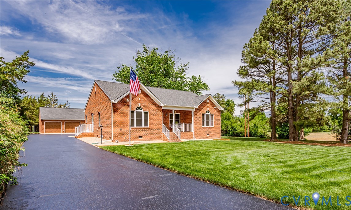 2018 Valentine Road Henrico, VA 23228 - Photo 63 of 65 a front view of house with yard and green space