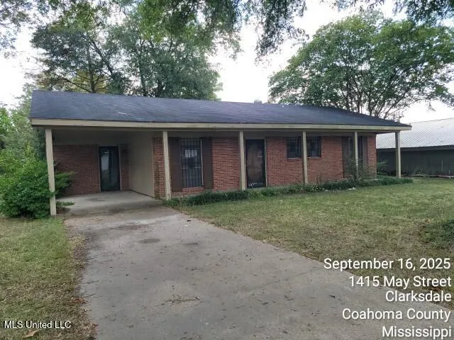 $34,900 | 1304 Buena Vista Street, Clarksdale, MS 38614