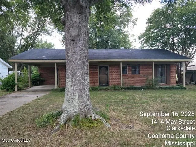 $34,900 | 1304 Buena Vista Street, Clarksdale, MS 38614