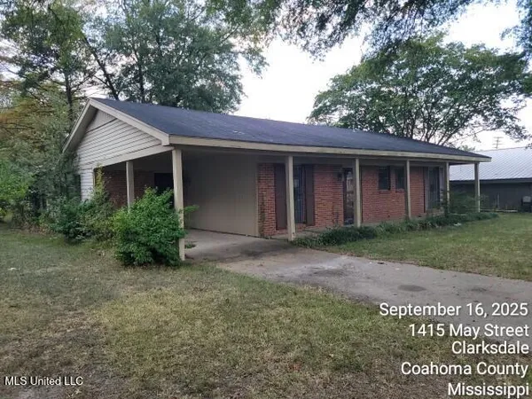 $34,900 | 1304 Buena Vista Street, Clarksdale, MS 38614