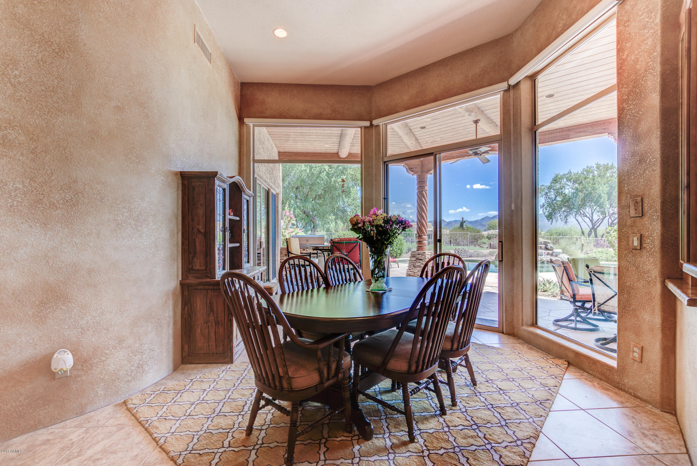 18402 East Picacho Road Rio Verde, AZ 85263 - Photo 11 of 43 Formal Dining w/Mountain Veiws