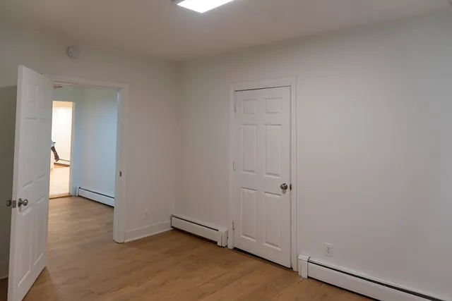 wooden floor in an empty room