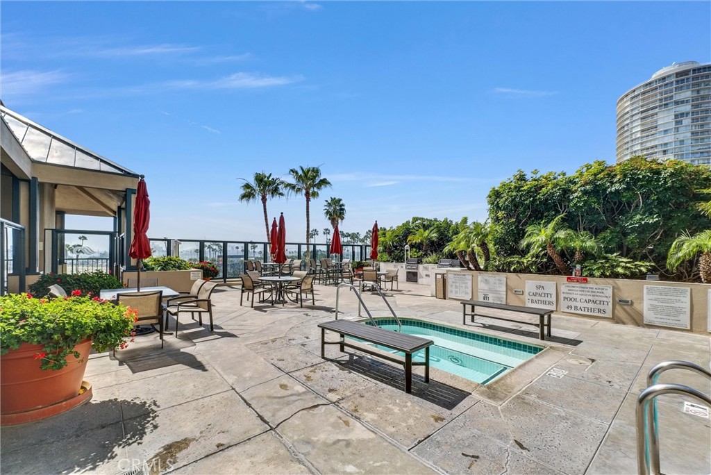 850 East Ocean Boulevard, Unit 1506 Long Beach, CA 90802 - Photo 38 of 58 a view of a terrace with furniture and outdoor seating