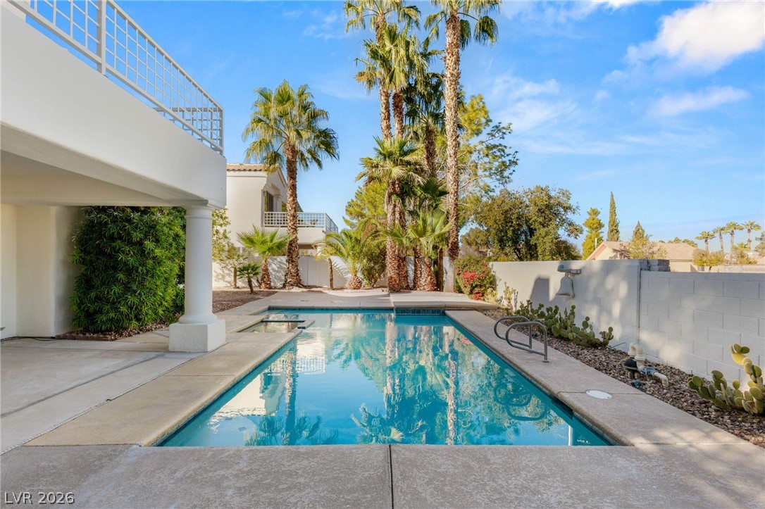 2104 Inverness Drive Henderson, NV 89074 - Photo 45 of 51 View of pool featuring a fenced backyard and a patio