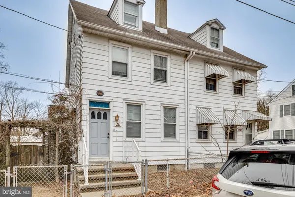 a front view of a house with a balcony