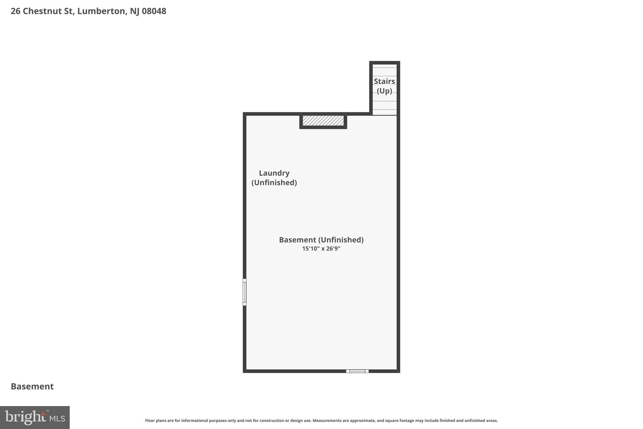 26 Chestnut Street Lumberton, NJ 08048 - Photo 29 of 32 a picture of a floor plan