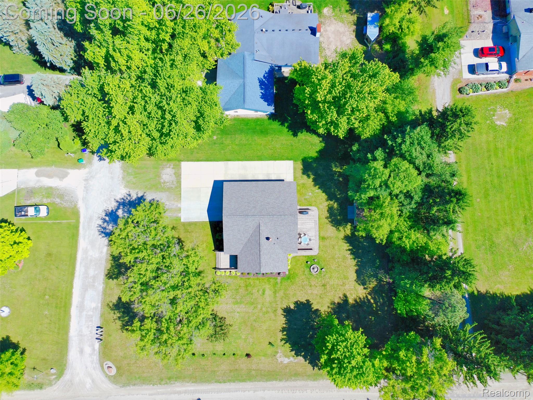 11997 Ruth Street South Lyon, MI 48178 - Photo 38 of 42 38_drone look down.jpg