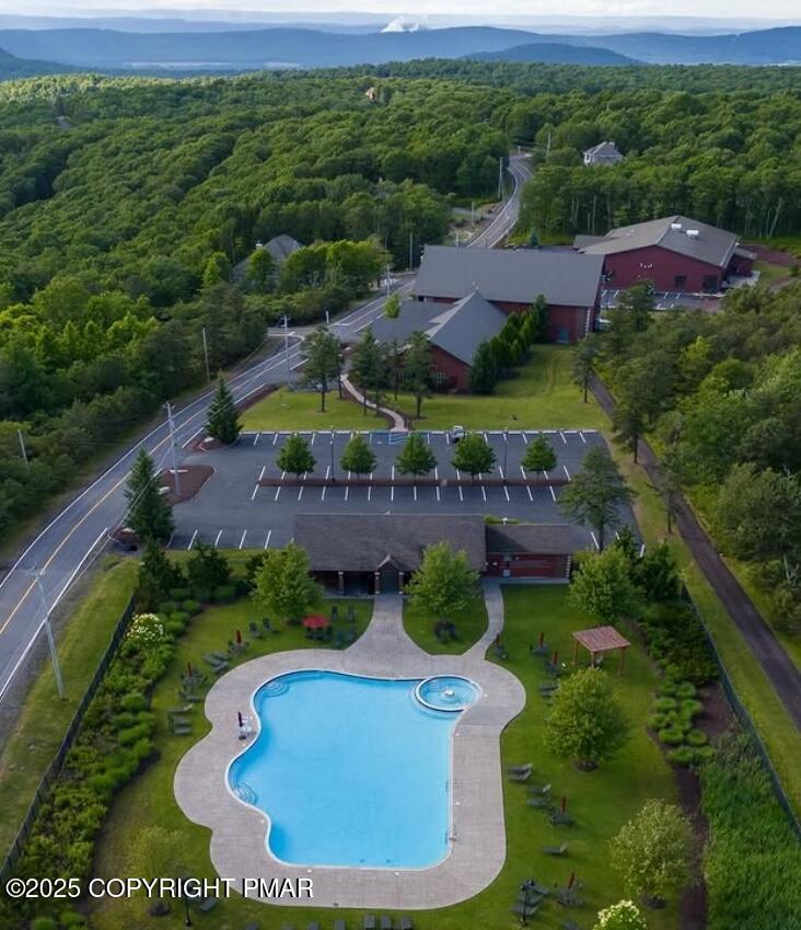 Appalachian Way Hazleton, PA 18202 - Photo 2 of 3 an aerial view of house with yard swimming pool and outdoor seating