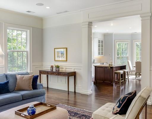 61 Musketaquid Road Concord, MA 01742 - Photo 6 of 19 a living room with furniture wooden floor and a large window