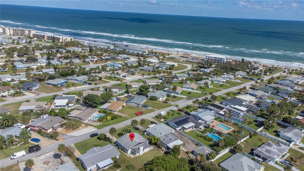 24 Berkley Road Ormond Beach, FL 32176 - Photo 43 of 44 an aerial view of residential houses with outdoor space