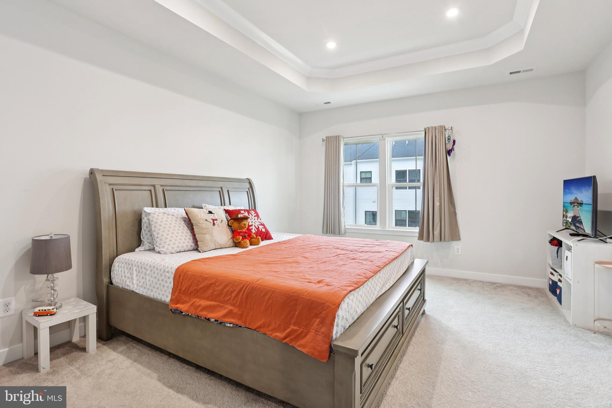 47 Rosemary Way Mount Laurel, NJ 08054 - Photo 30 of 47 a bedroom with a bed and a large window