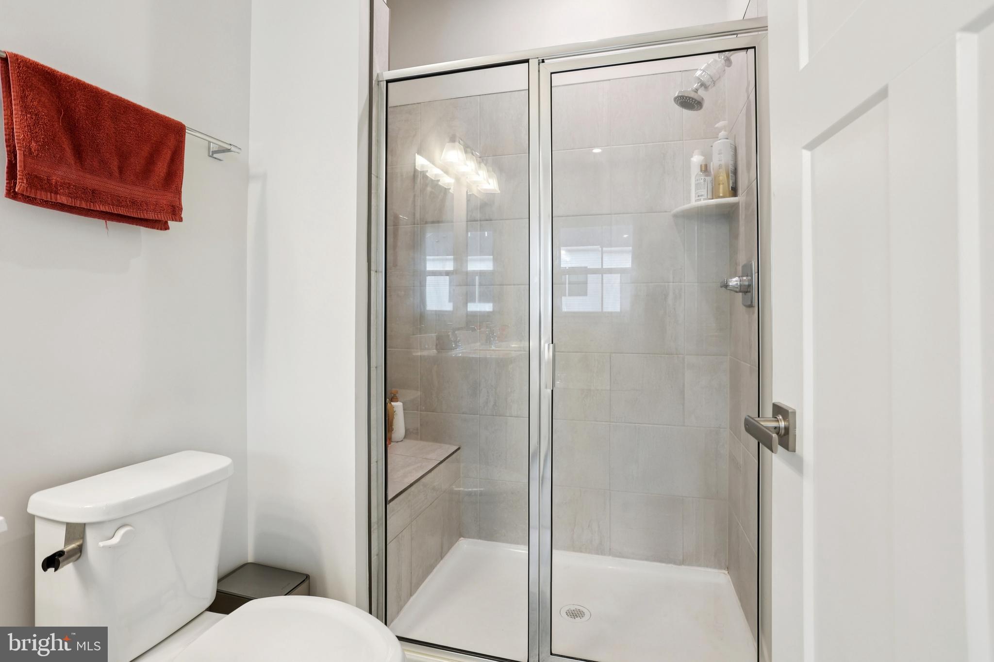 47 Rosemary Way Mount Laurel, NJ 08054 - Photo 35 of 47 a bathroom with a shower a toilet and a sink