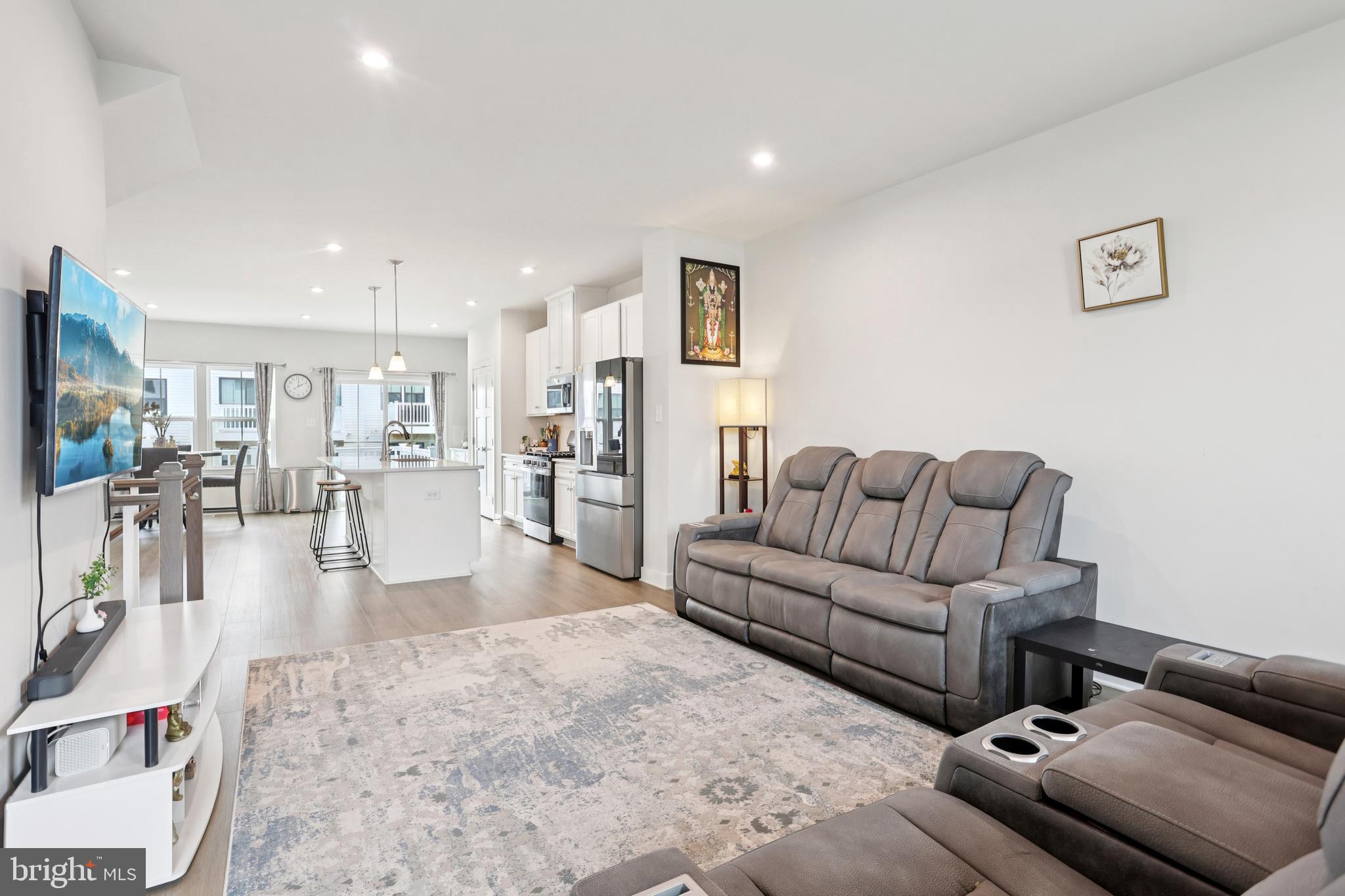 47 Rosemary Way Mount Laurel, NJ 08054 - Photo 8 of 47 a living room with furniture and a view of kitchen