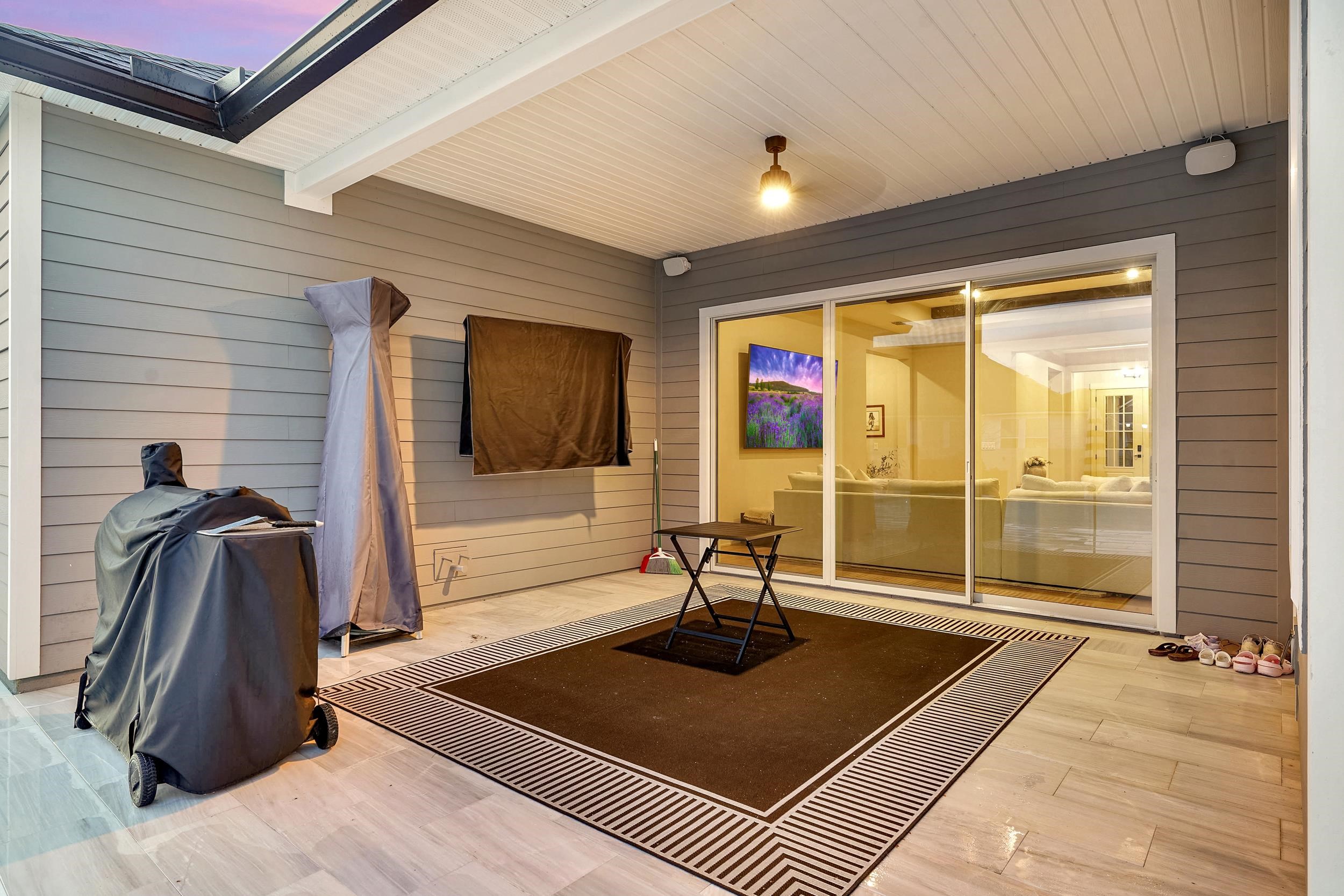 64 Oak Cluster Lane St. Augustine, FL 32092 - Photo 46 of 59 a room with gym equipment and a large window