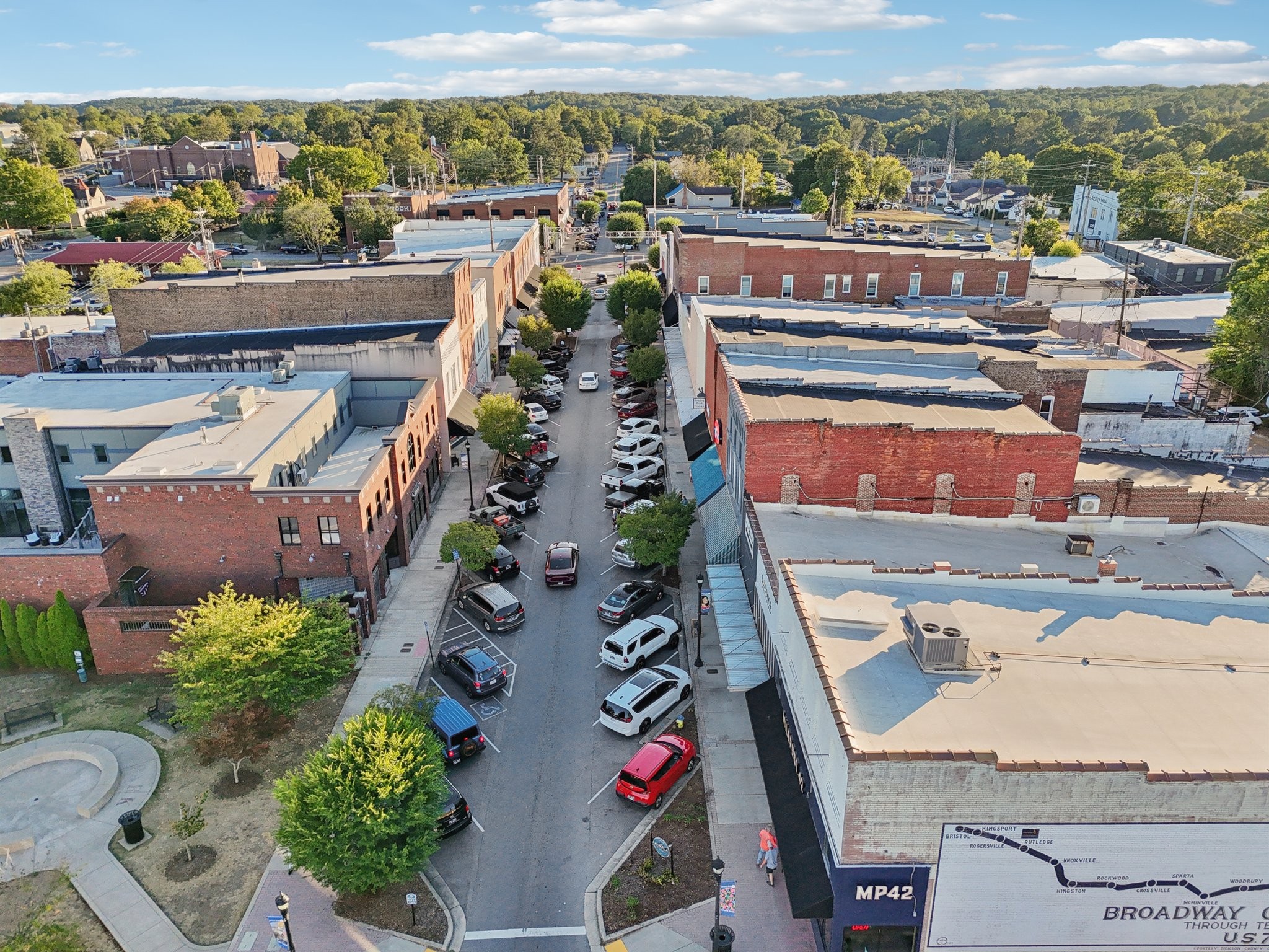 152 Eno Road Dickson, TN 37055 - Photo 35 of 35 an aerial view of residential houses with outdoor space