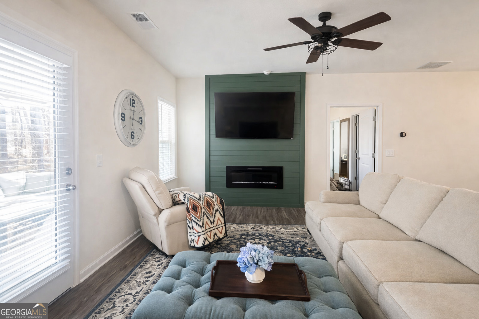 78 Willowrun Drive Rome, GA 30165 - Photo 11 of 35 a living room with furniture and a fireplace