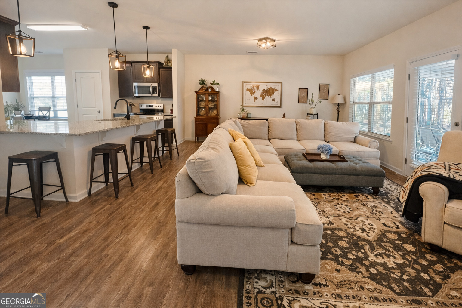78 Willowrun Drive Rome, GA 30165 - Photo 14 of 35 a living room with furniture and wooden floor