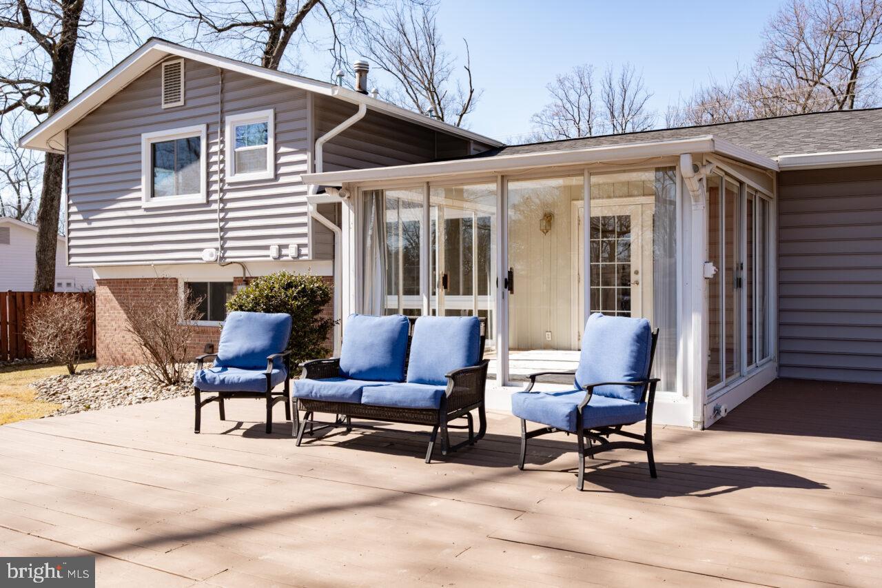 2405 Cedar Lane Vienna, VA 22180 - Photo 53 of 56 a view of a house with backyard and sitting area