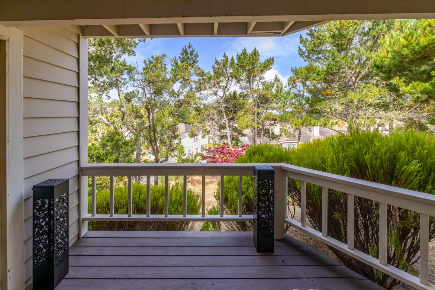 2896 Ransford Avenue Pacific Grove, CA 93950 - Photo 15 of 28 a view of a balcony with wooden floor