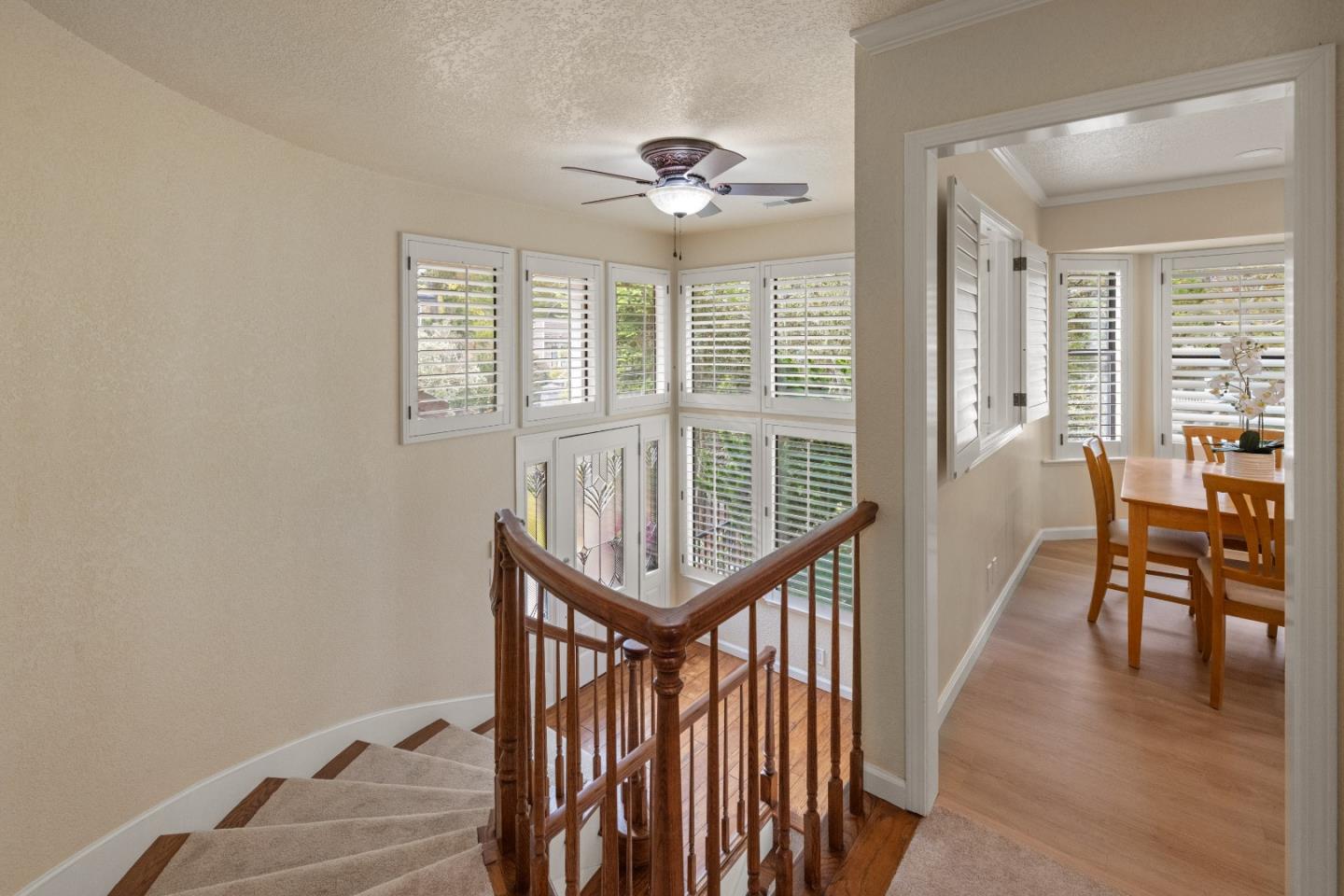 2896 Ransford Avenue Pacific Grove, CA 93950 - Photo 5 of 28 a view of a hallway with wooden floor and furniture