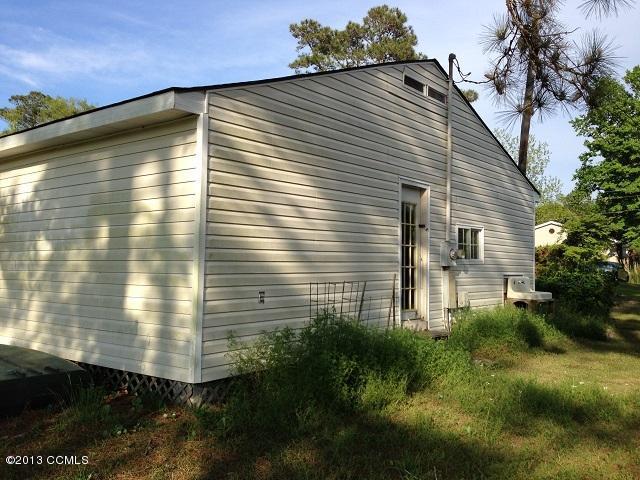 side of shed